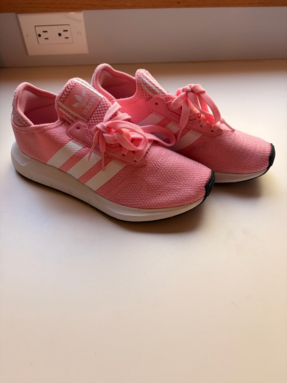 Adidas Swift Run Womens Pink Running Shoes - Lightweight Comfort